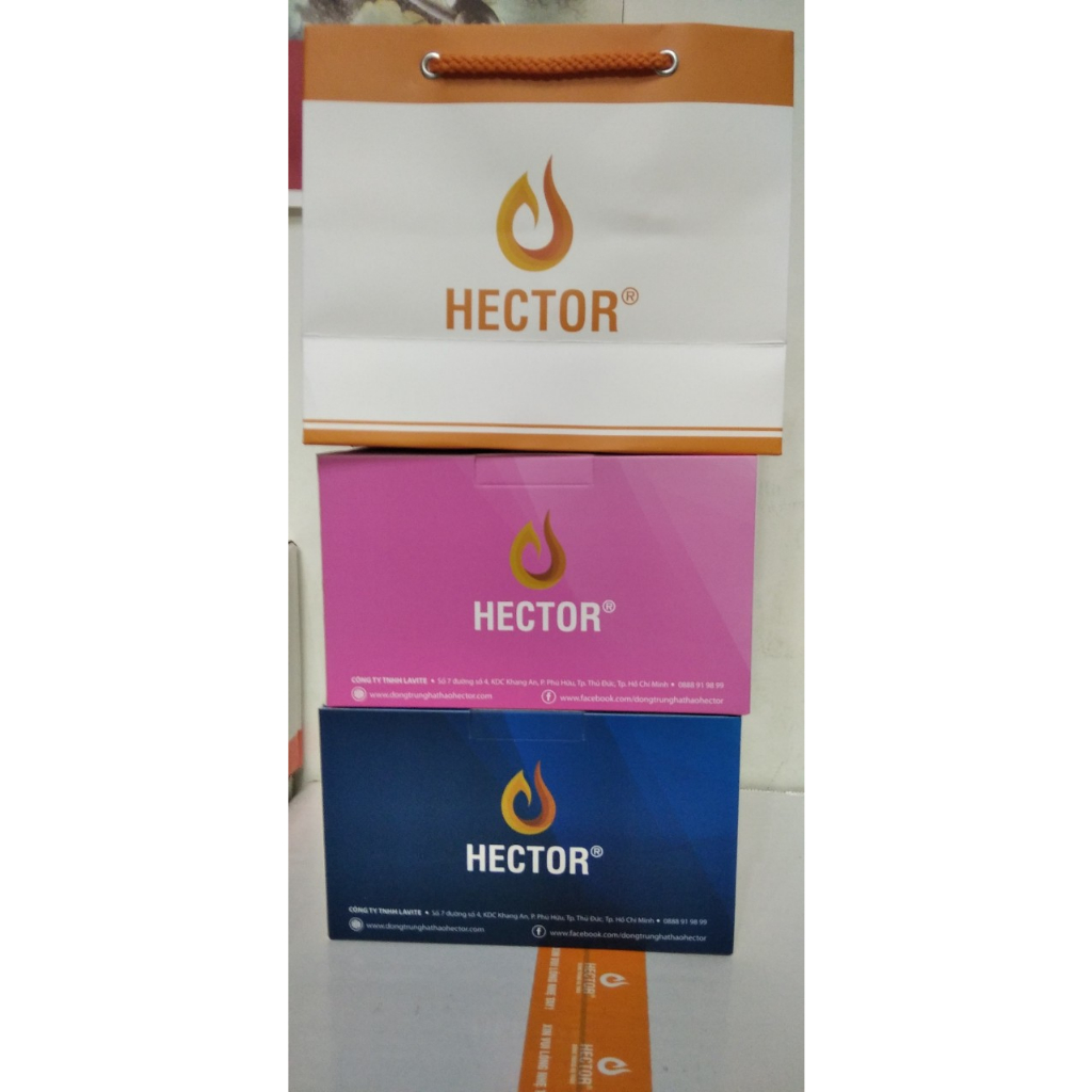 01 Hộp Đông Trùng Hạ Thảo Hector SÂM/ COLLAGEN (10 chai/ hộp)