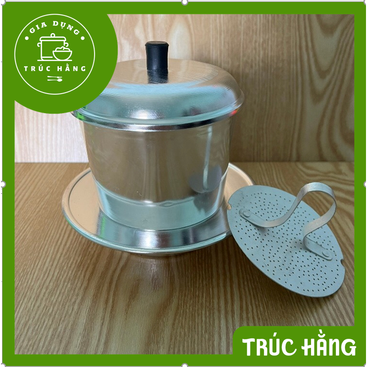 Phin cafe nhôm chống gỉ đủ size pha (100g-500g) cafe tiện lợi
