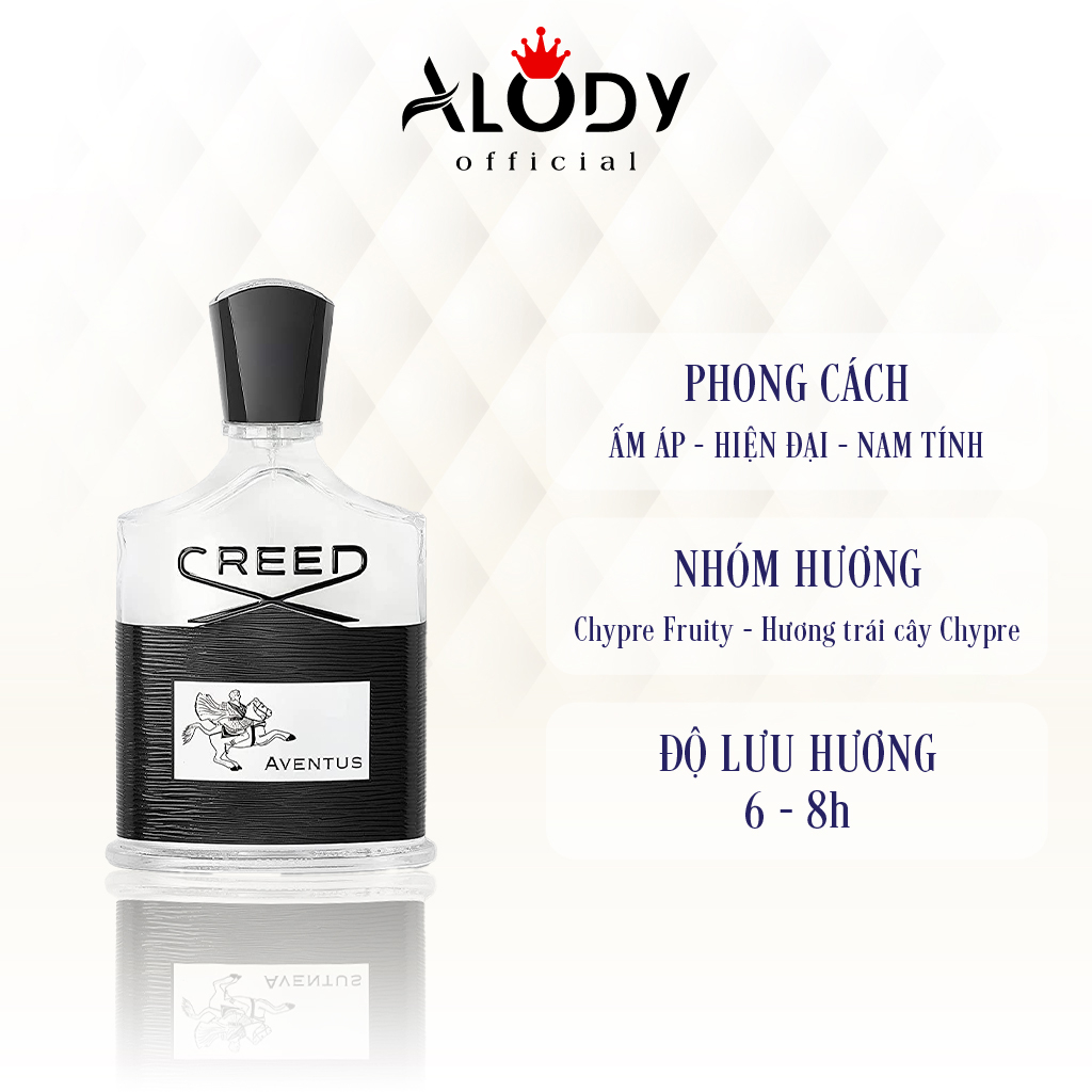 Nước hoa nam Creed Aventus EDP chính hãng thơm lâu chiết 10ml – Dầu thơm nam tính, cao cấp, hiện đại