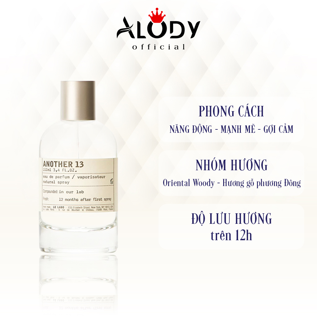 Nước hoa nam nữ Le labo Another 13 EDP chính hãng thơm lâu chiết 10ml – Dầu thơm nam nữ cao cấp lưu hương lâu