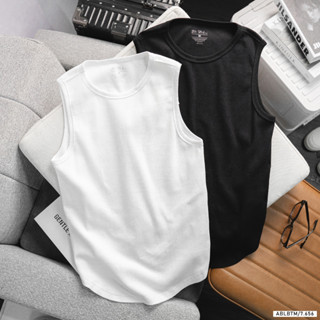 Áo thun ba lỗ, áo thun tanktop nam chất thun dệt kim pique thoáng mát, form slim fit 7656