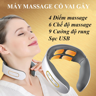 Máy Massage Cổ Vai Gáy - Mát Xa Xung Điện Cùng Trị Liệu Nhức Mỏi