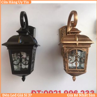 Đèn treo tường, đèn chùa đèn gắn tường cột trang trí trụ cột, cửa nhà, hành lang cầu thang A04(0104) bóng 1 màu và 3 màu