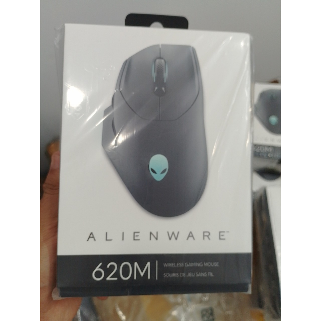Chuột không dây Dell Alienware AW620M đen, new fullbox, chính hãng Dell