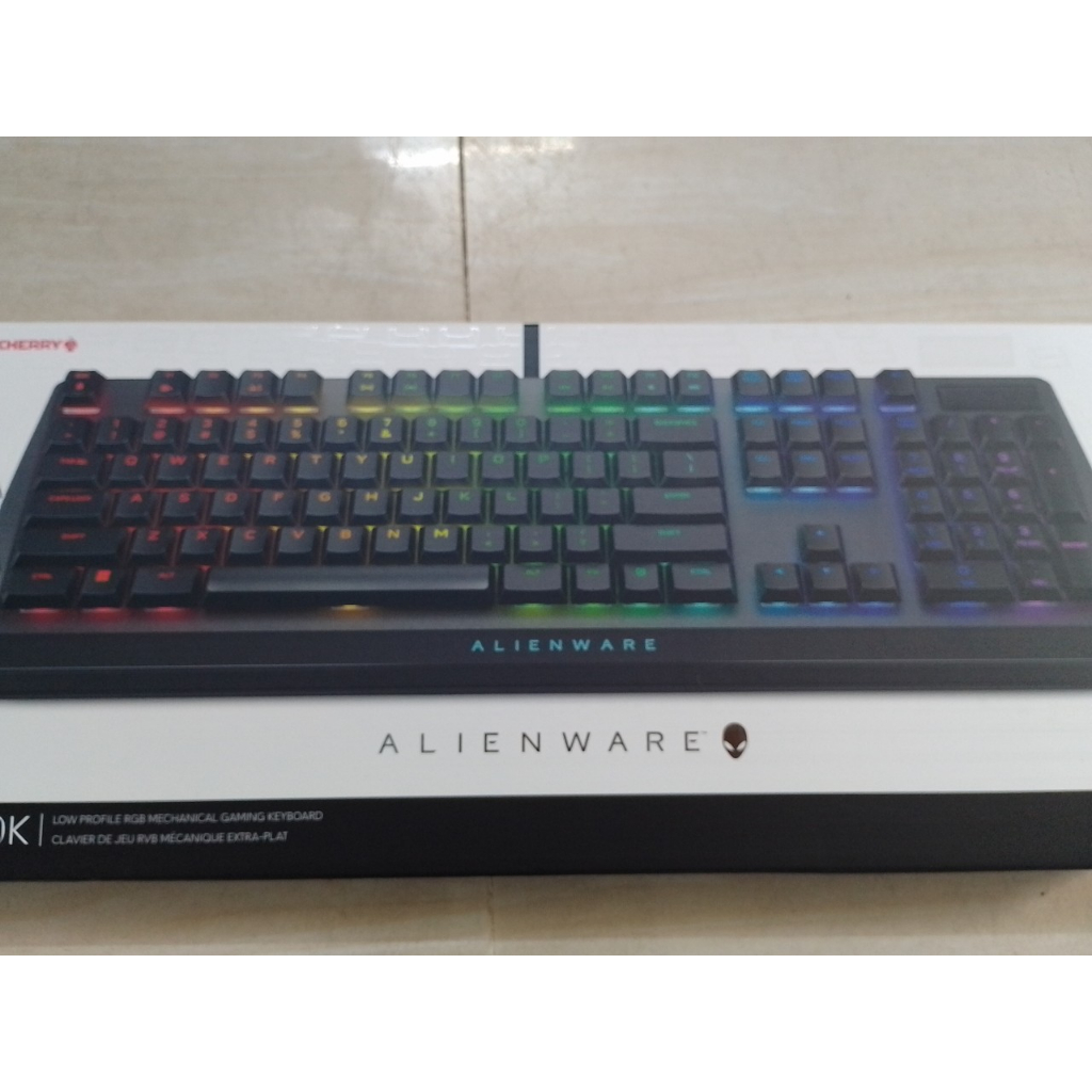 Bàn phím cơ Dell Alienware gaming AW510K Màu Đen