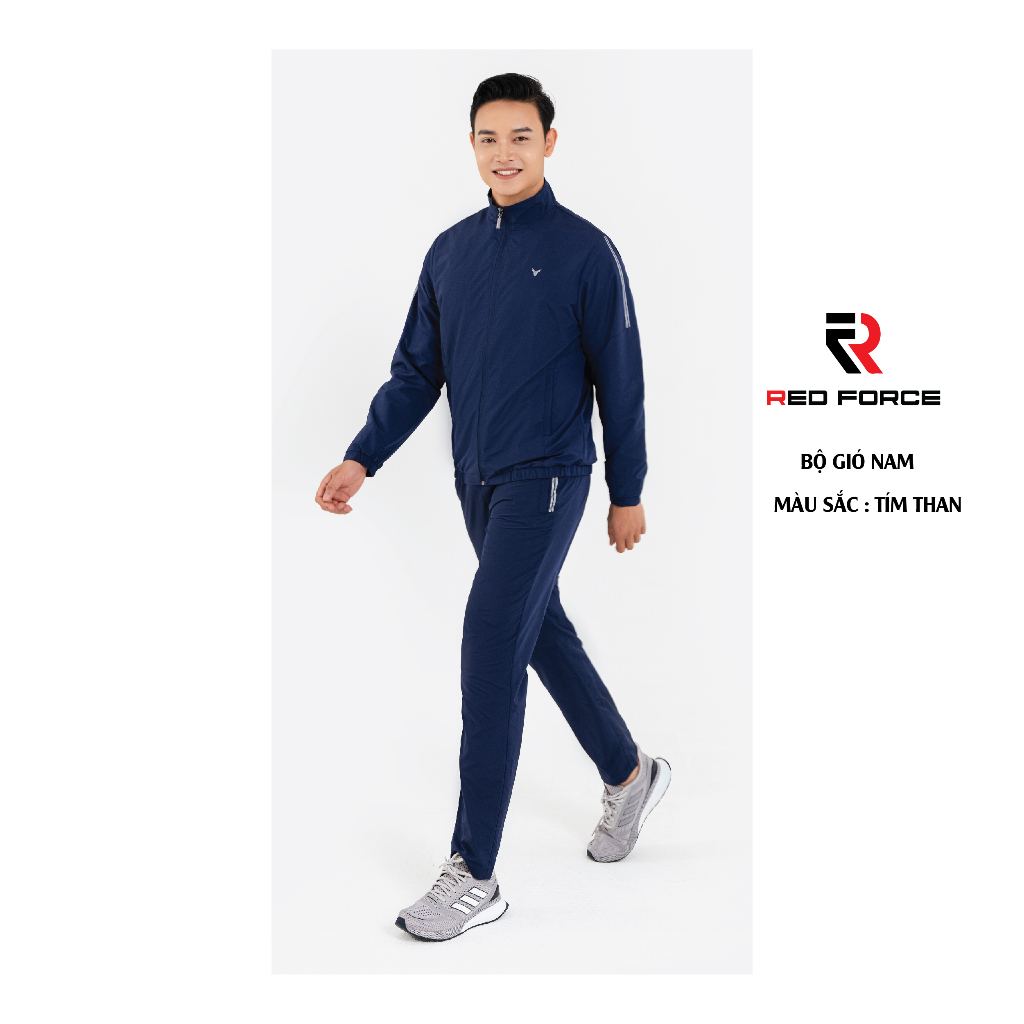 Bộ Quần Áo Khoác Nam Thu Đông Vải Gió Dài Tay Thể Thao Cao Cấp Chính Hãng