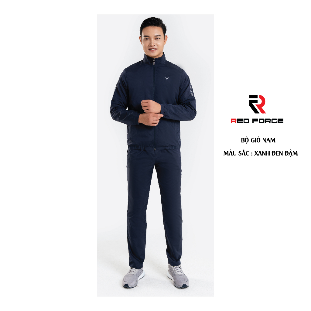 Bộ Quần Áo Khoác Nam Thu Đông Vải Gió Dài Tay Thể Thao Cao Cấp Chính Hãng