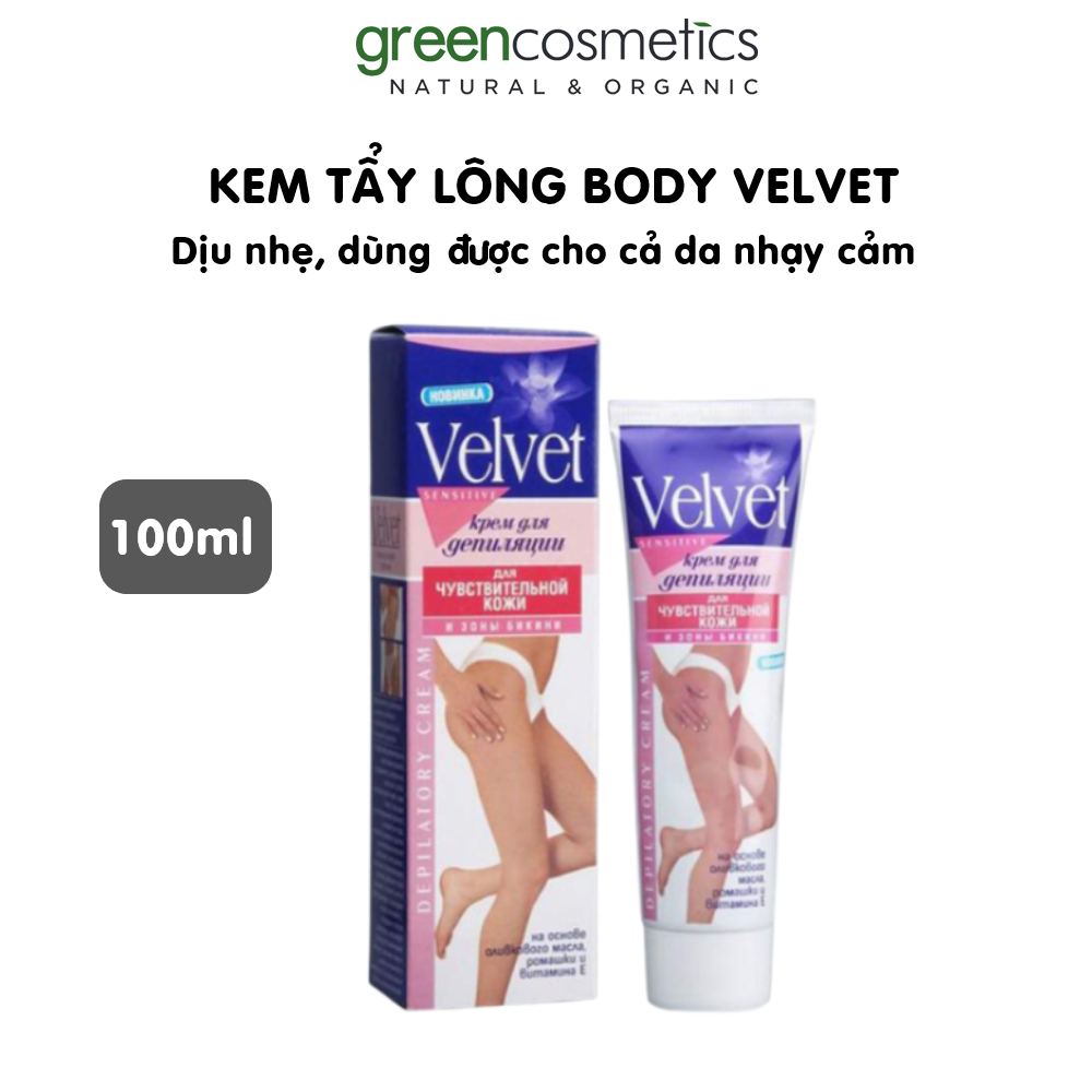 Kem Tẩy Lông Body Velvet Dịu Nhẹ 100ML