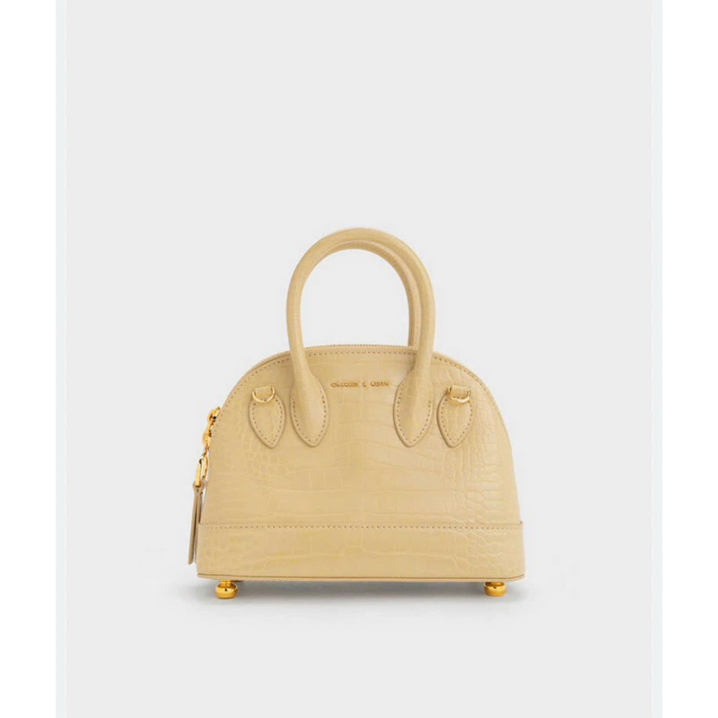 Túi charles keith dáng hến nữ