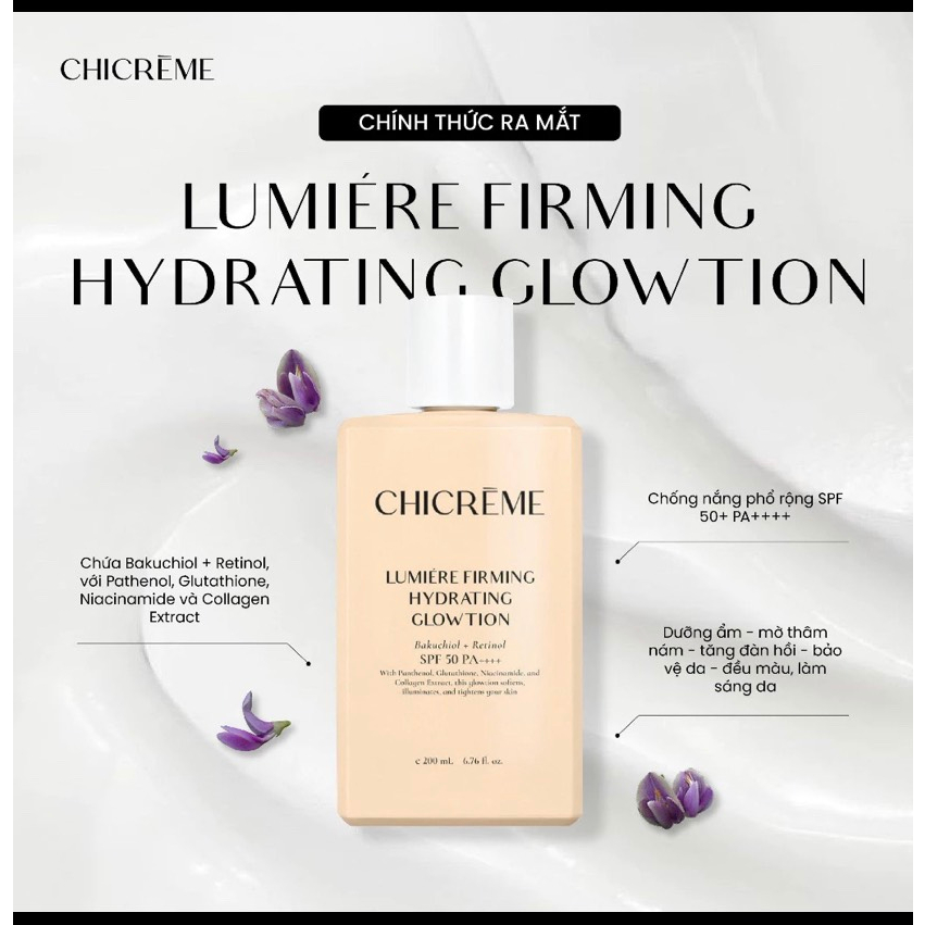 Kem Body Dưỡng Trắng Nâng Tone Chicreme - 200ML