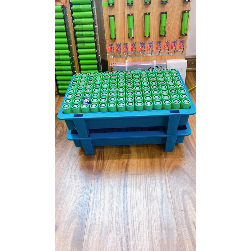 Khay đựng cell pin 18650,21700