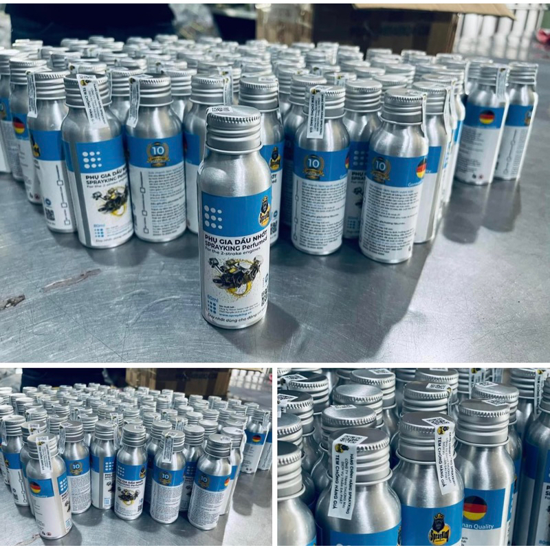 NHỚT THƠM DÀNH CHO XE 2 THÌ - PHỤ GIA SPRAYKING