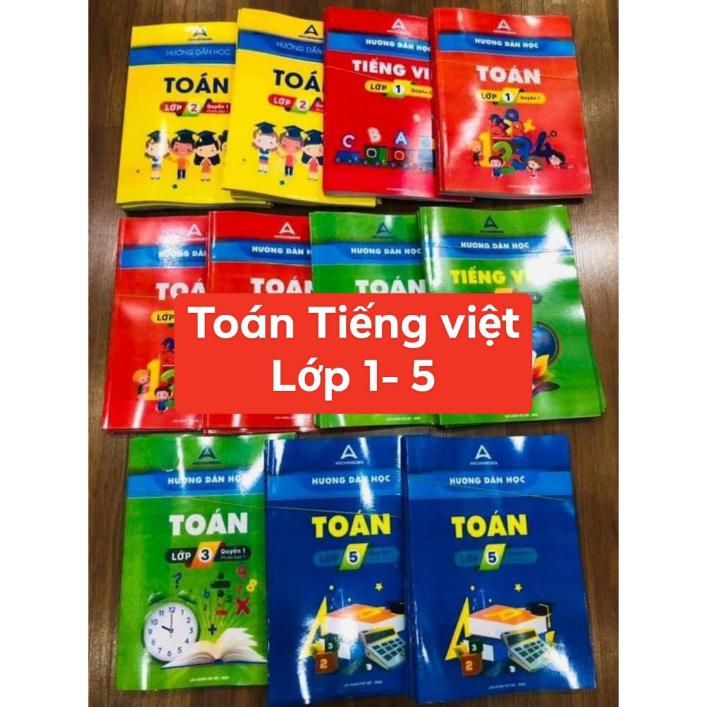 Hướng dẫn học toán tiếng việt 1-5