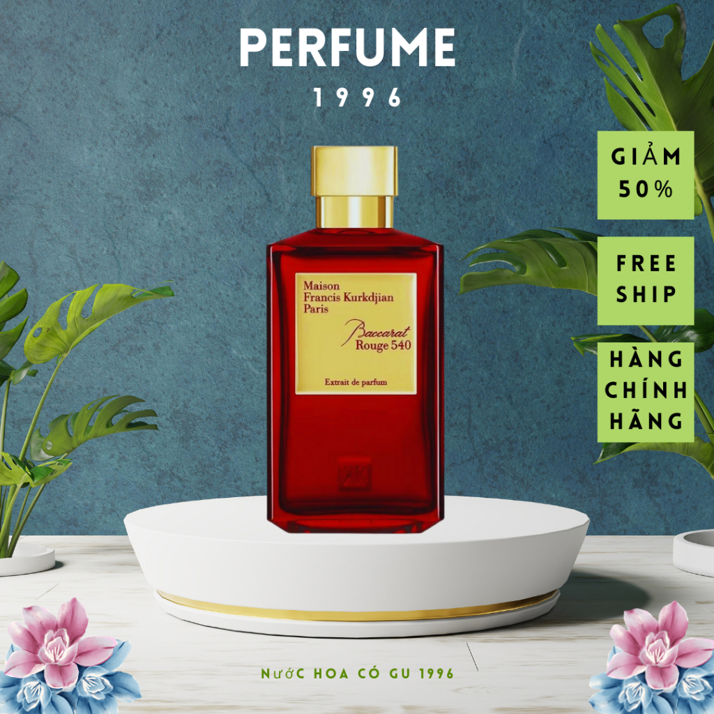 Nước hoa nam nữ cao cấp chính hãng Mai.son Francis Kur.kdjian MFK rouge540, dầu thơm lâu body hương thơm sang trọng