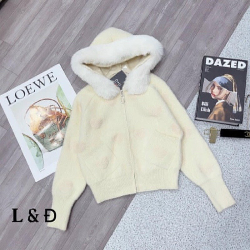 ÁO LEN ÉP MŨ LÔNG 889