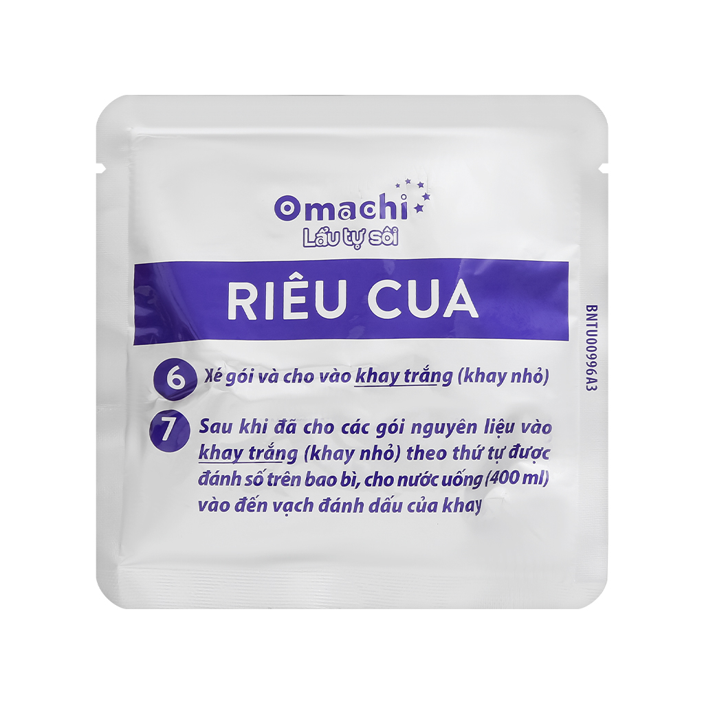 Lẩu Tự Sôi Omachi Bắp Bò Riêu Cua 276g