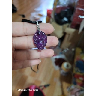 Dây chuyền hồ ly chín đuôi màu tím