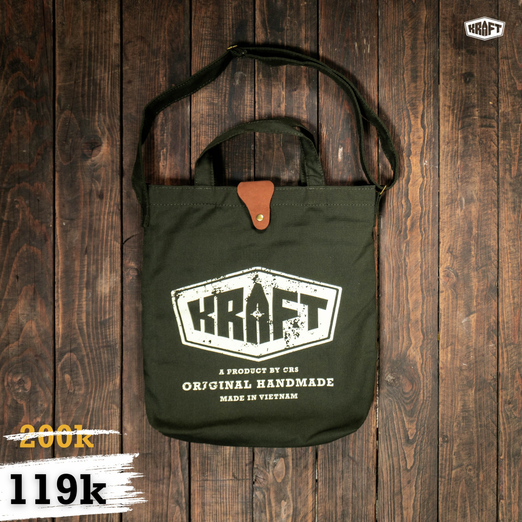 TÚI CANVAS KRAFT V2