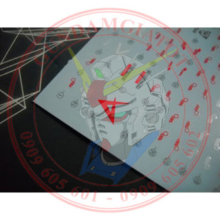  Decal nước cho mô hình Gundam RG HG RG01 - RG15  RG 01 - RG 15  