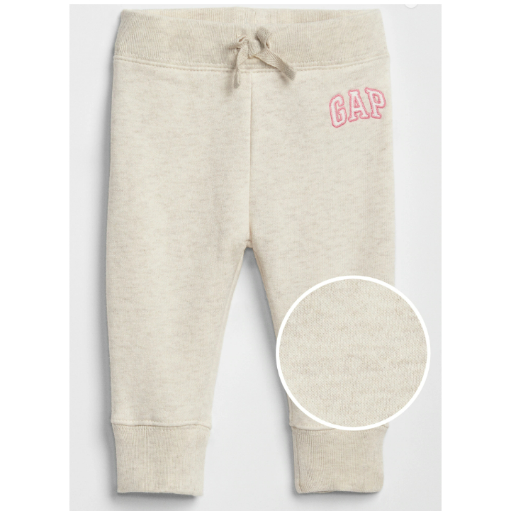 Quần nỉ bé gái thêu logo G.A.P 8-20kg xuất dư