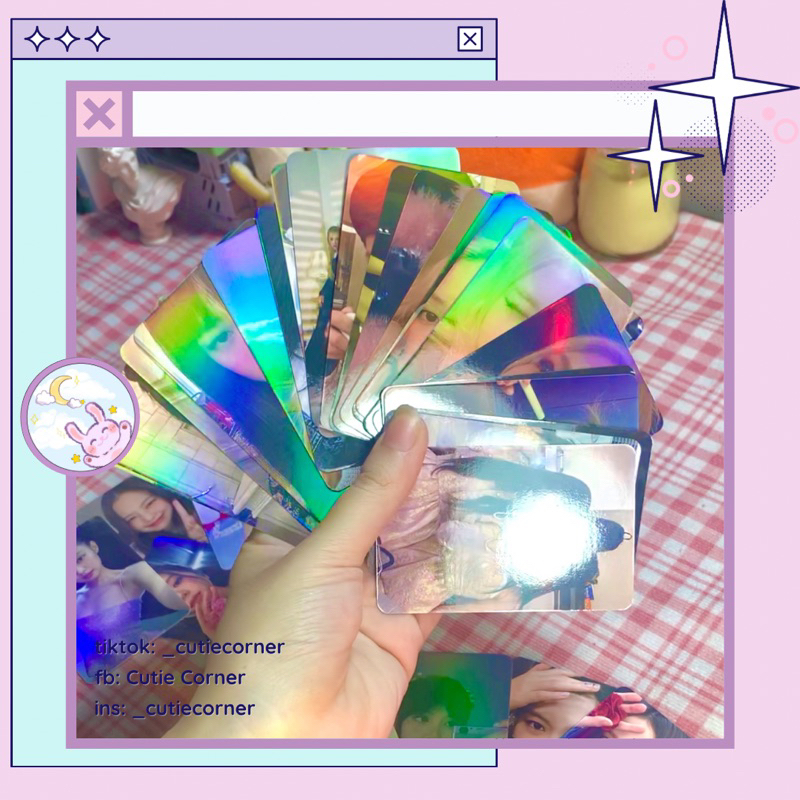 Set 5 Photocard Hologram Của BLACKPINK