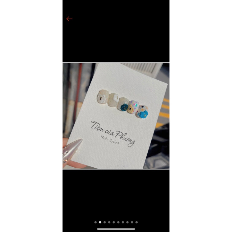 Sticker dán chữ cái