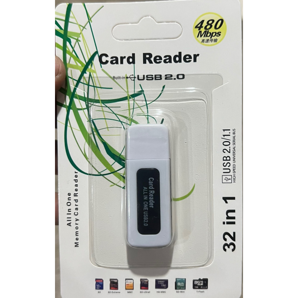 Đầu Đọc Thẻ Nhớ 4 Trong 1 Đa Năng Cho Thẻ Nhớ MS-Pro TF Micro SD