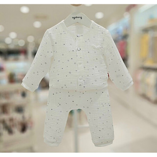 Bộ vải xô 100% cotton Agabang xuất Hàn dư xịn