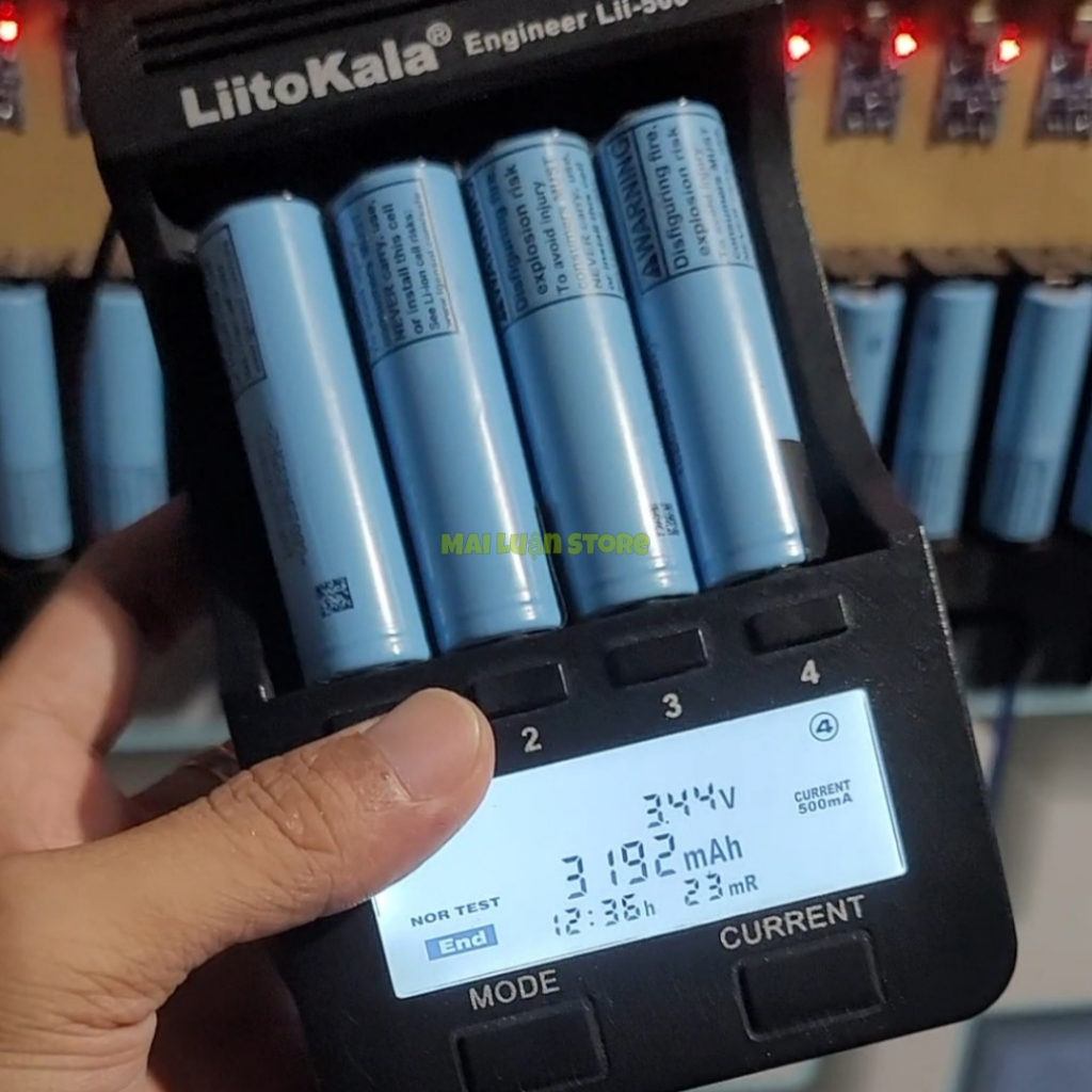 Pin LG 3200mAh xả 10A MH1 INR18650MH1 chuyên pin xe điện và sạc dự phòng