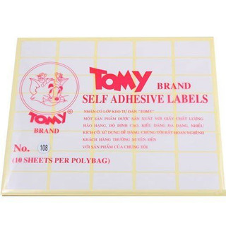Giấy đề can tomy khổ a5 - tập 10 tờ