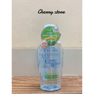 Nước tẩy trang sạch thoáng Senka A.L.L.Clear sạch nhờn giảm mụn Water Fresh 230ml