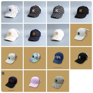 Nón mũ lưỡi trai nam ny mlb la hàng hiệu xuất, hot trend, logo thêu nổi - motfashion
