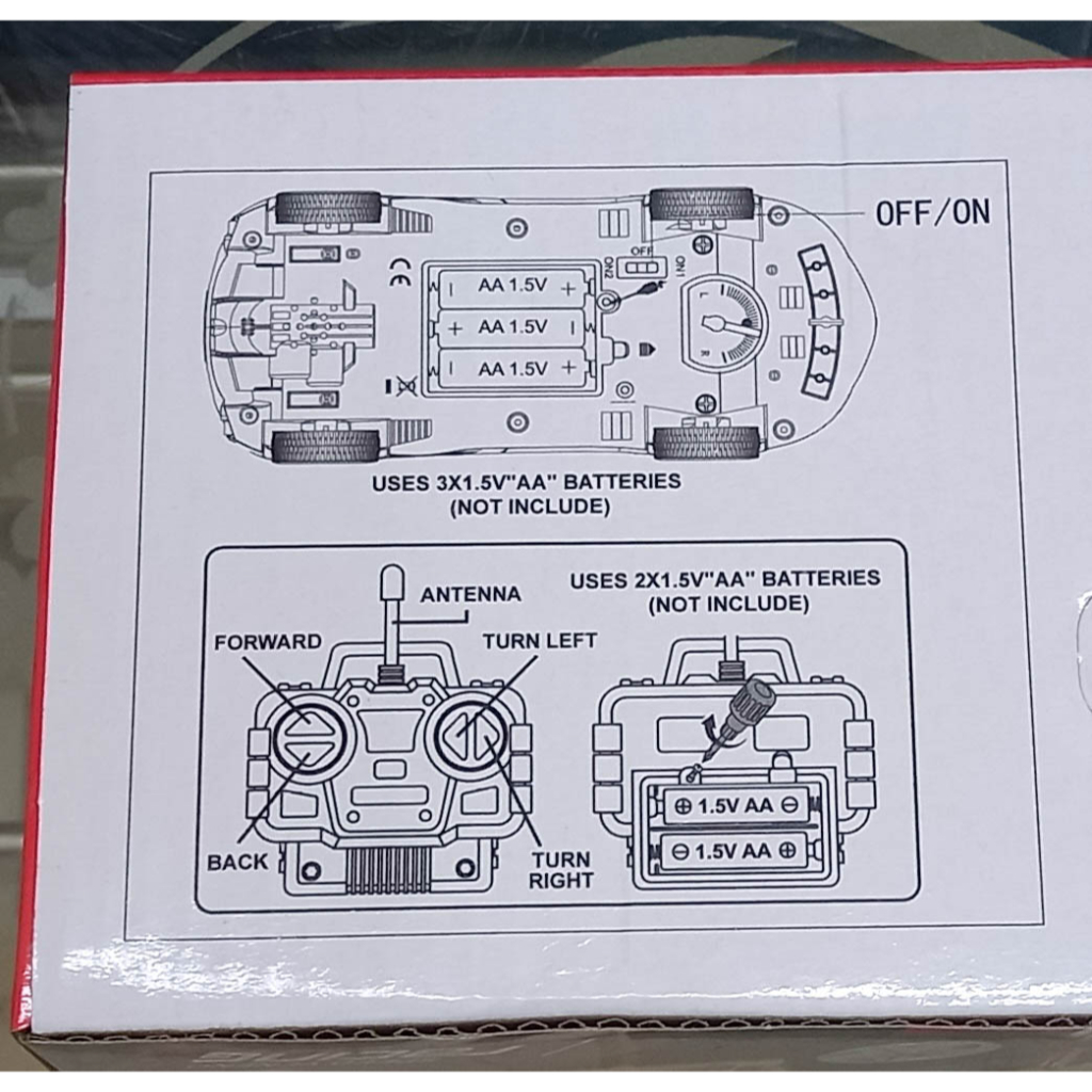 Xe điều khiển Lightning McQueen đèn Led 3D 7 màu