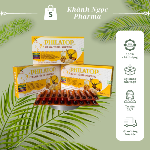 Combo 5 hộp Philatop yến sào sữa non