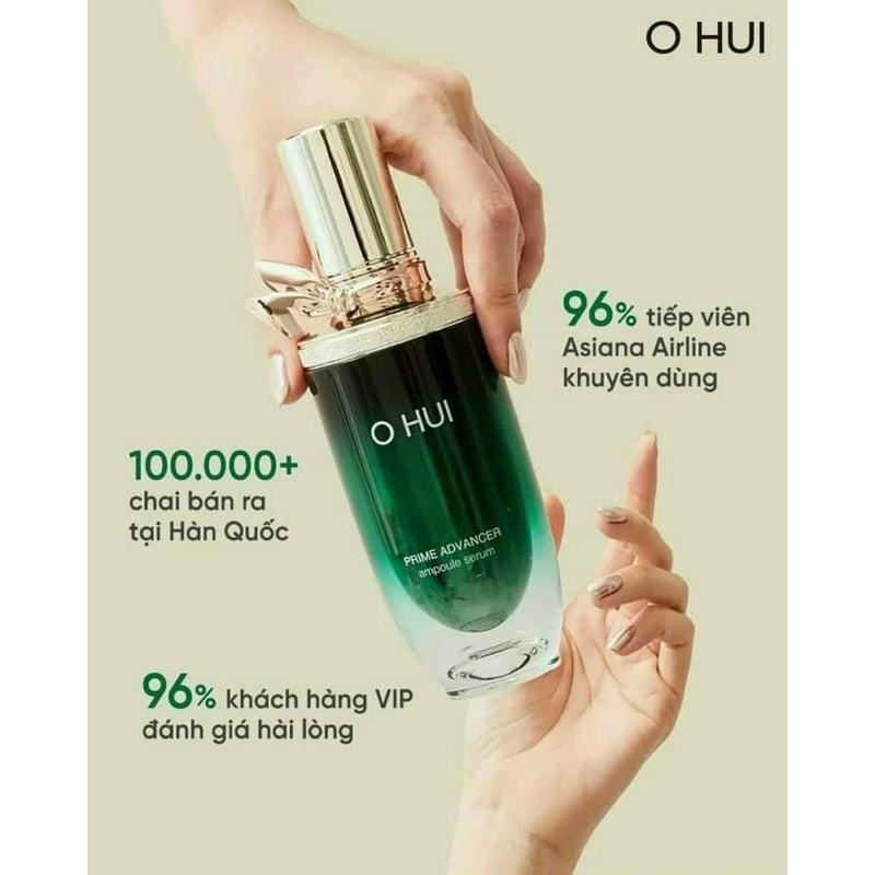 [ Combo 30 gói = 30ml ] Ampoule Serum Ohui Xanh  Ohui Prime Advancer