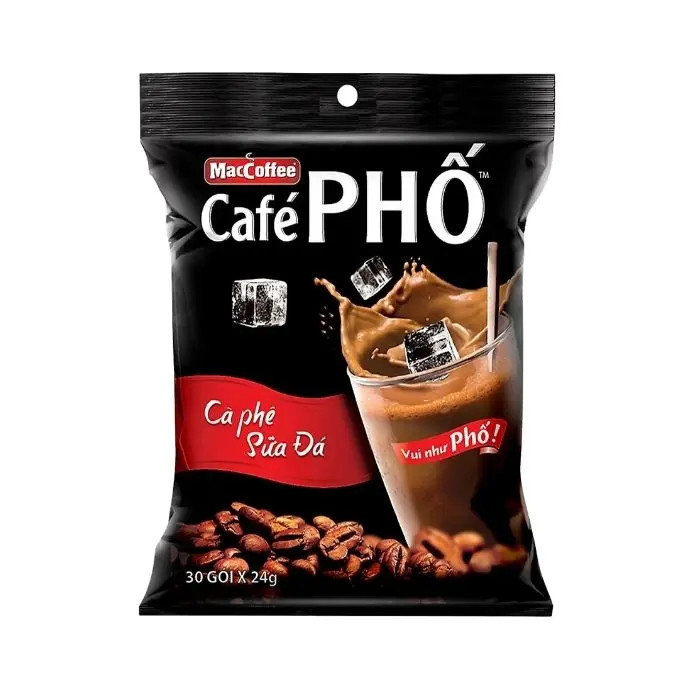 Cà phê Phố, Cà Phê sữa đá, Cafe hòa tan