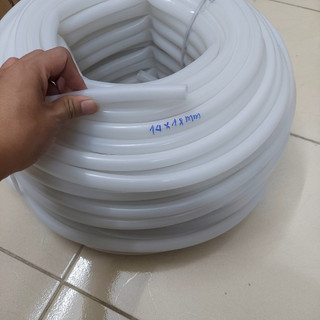 20m Ống silicon đục sữa đường kính trong 14mm ngoài 18mm phi 14 phi 18 chịu nhiệt