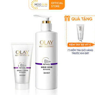 Sữa dưỡng thể Olay b3+ Retinol trắng da ngừa lão hóa 250ml