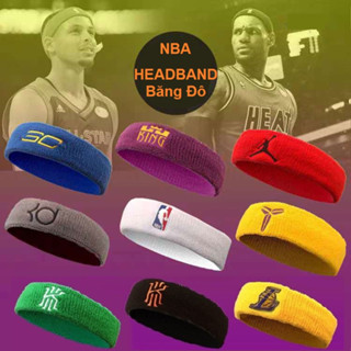 Băng đô chặn mồ hôi trán Headband thể thao cầu thủ bóng rổ NBA chất liệu len thấm mồ hôi