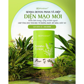 (Chính Hãng) Phan tả diệp Senna Detox Dr Lacir, thải độc, đẹp da, giảm mỡ máu, tăng sức đề kháng