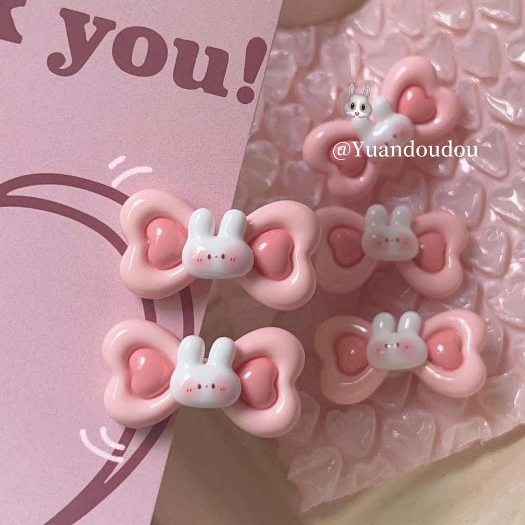 Kẹp Tóc Mái Thỏ Tình Yêu Dễ Thương Dành Cho Nữ