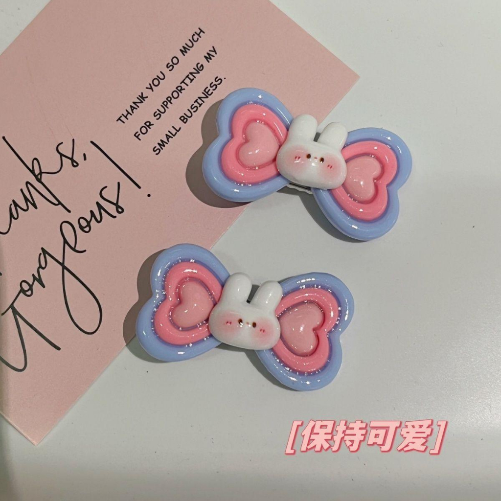 Kẹp Tóc Mái Thỏ Tình Yêu Dễ Thương Dành Cho Nữ