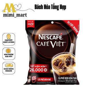 Cà phê đen đá nescafé việt bịch 592g