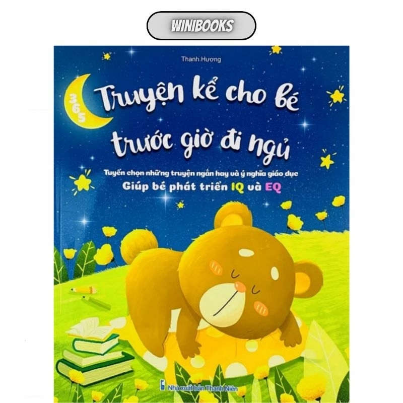 Sách - 365 Truyện Kể Cho Bé Trước Giờ Đi Ngủ ( gồm 43 truyện kể ngắn )