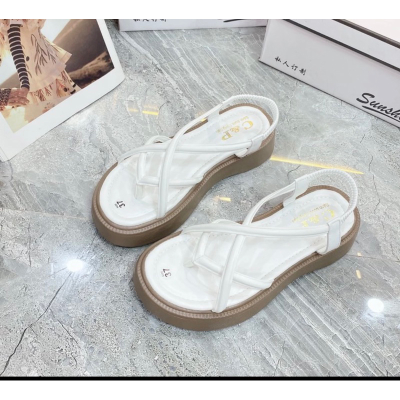 SANDAL DÂY CHÉO ĐẾ SU 4P