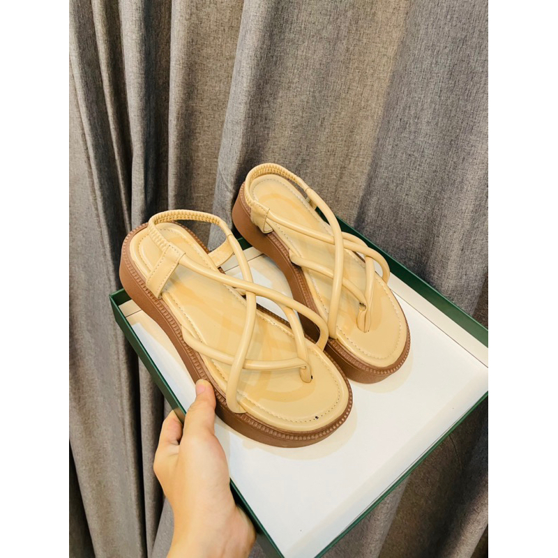 SANDAL DÂY CHÉO ĐẾ SU 4P