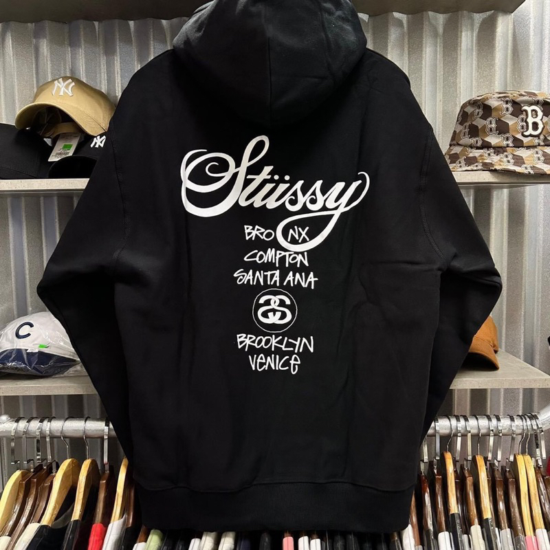 Hoodie Zip Stu:Ssy - Chất Dày Dặn - Đầy Đủ Tag