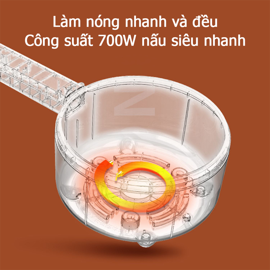 Chảo Điện Đa Năng Lotor 17CD Nồi Lẩu Điện Dung Tích 1.6L Chảo Chống Dính Đa Năng Hàng Chính Hãng Bảo Hành 12 Tháng