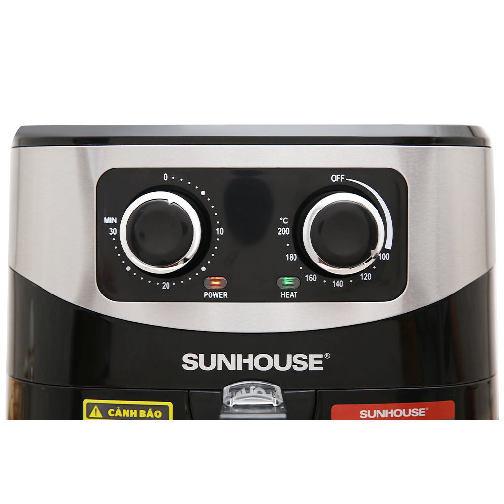 Nồi chiên không dầu 6L SUNHOUSE SHD4062 - Bảo hành chính hãng 12 tháng