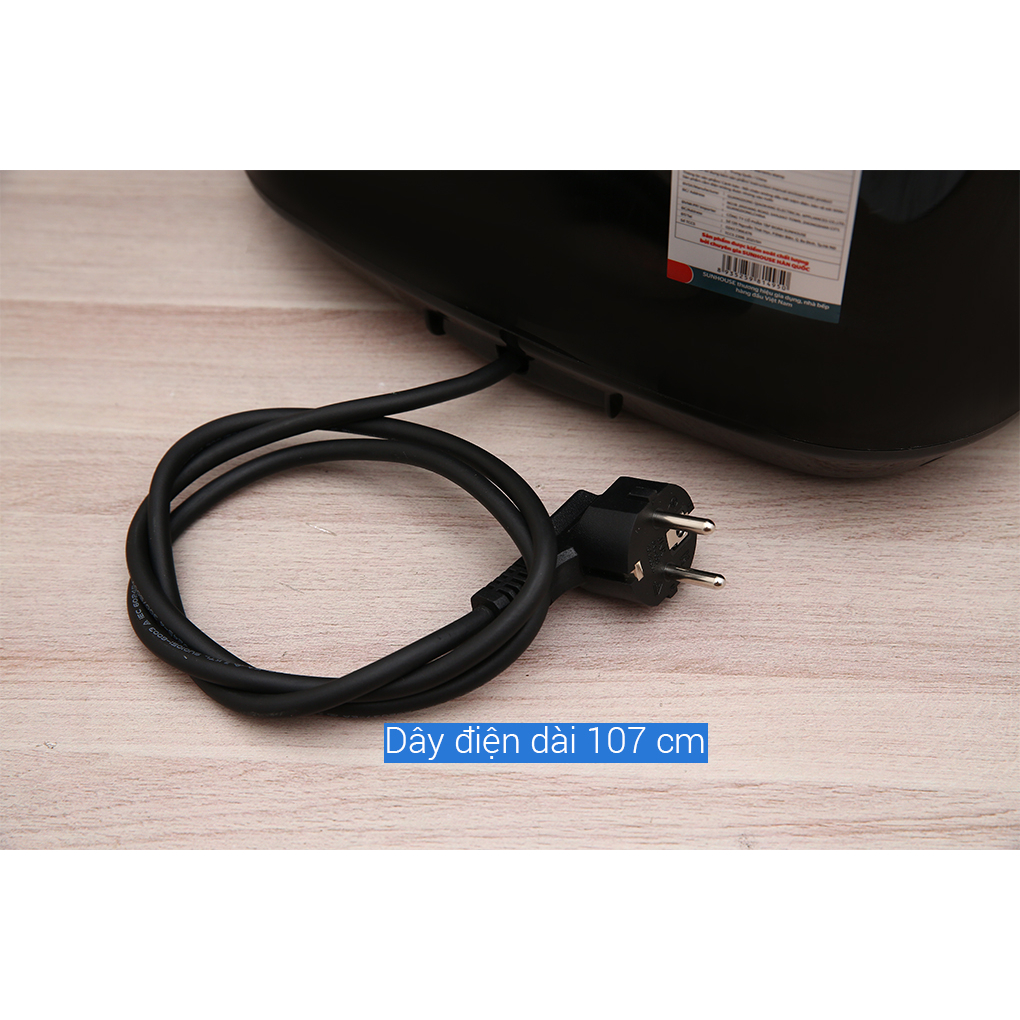 Nồi chiên không dầu 6L SUNHOUSE SHD4062 - Bảo hành chính hãng 12 tháng